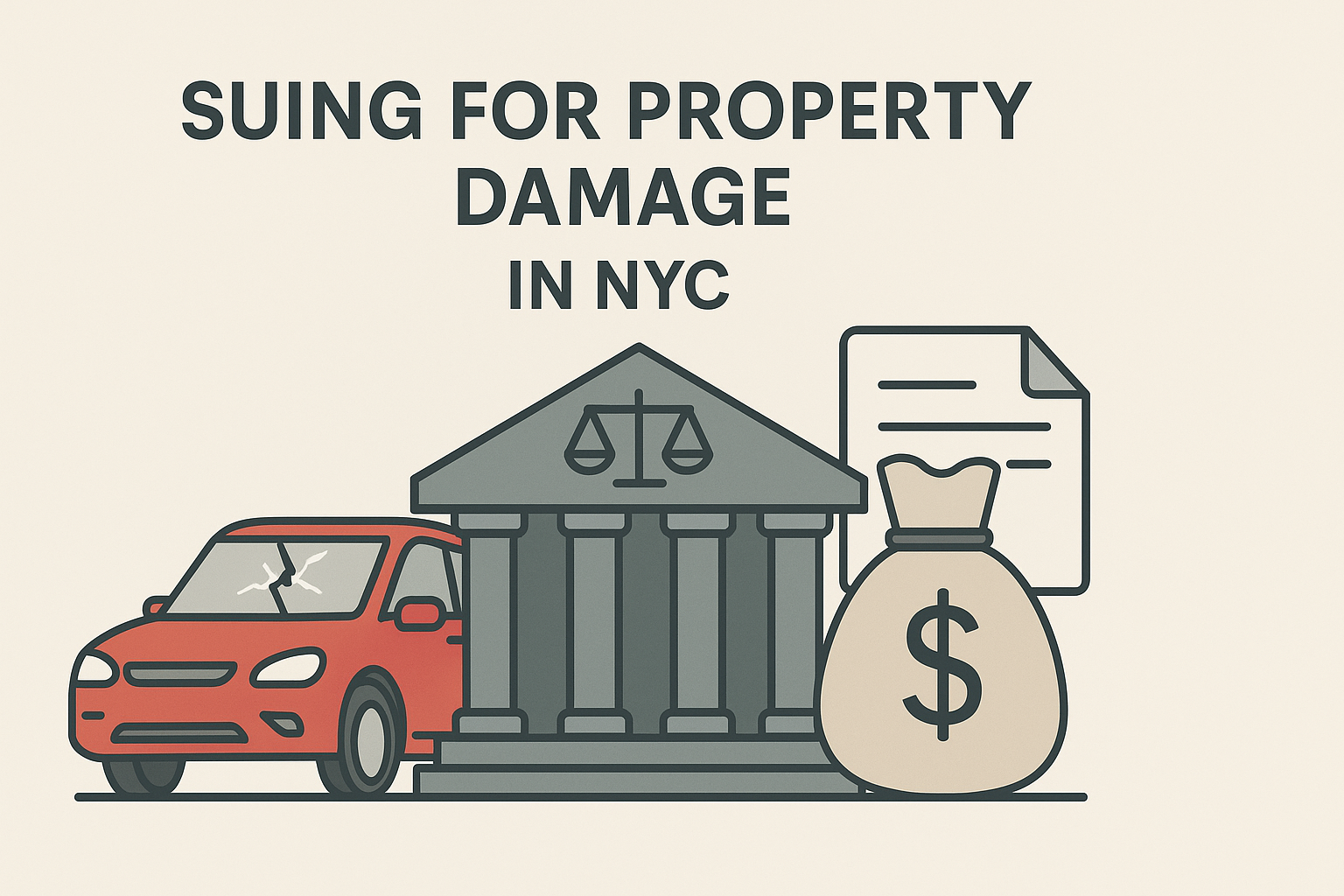 Suing for property damage in nyc