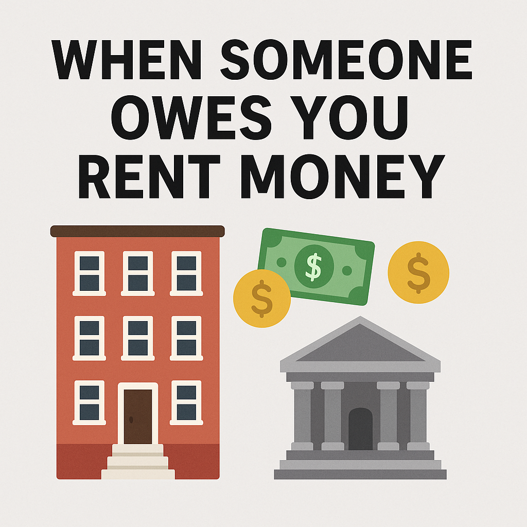 When someone owes you rent money in nyc small claims court