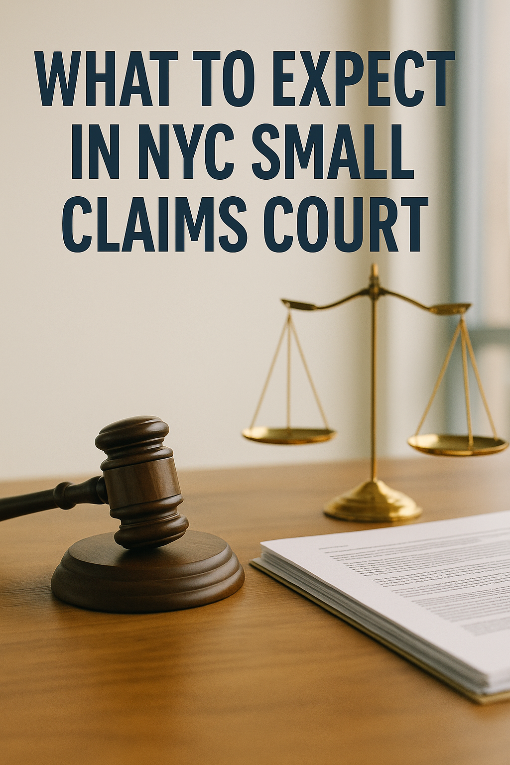 What to expect in New York City small claims court
