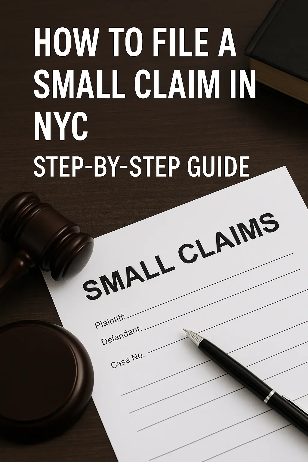 how to file a small claim in New York City