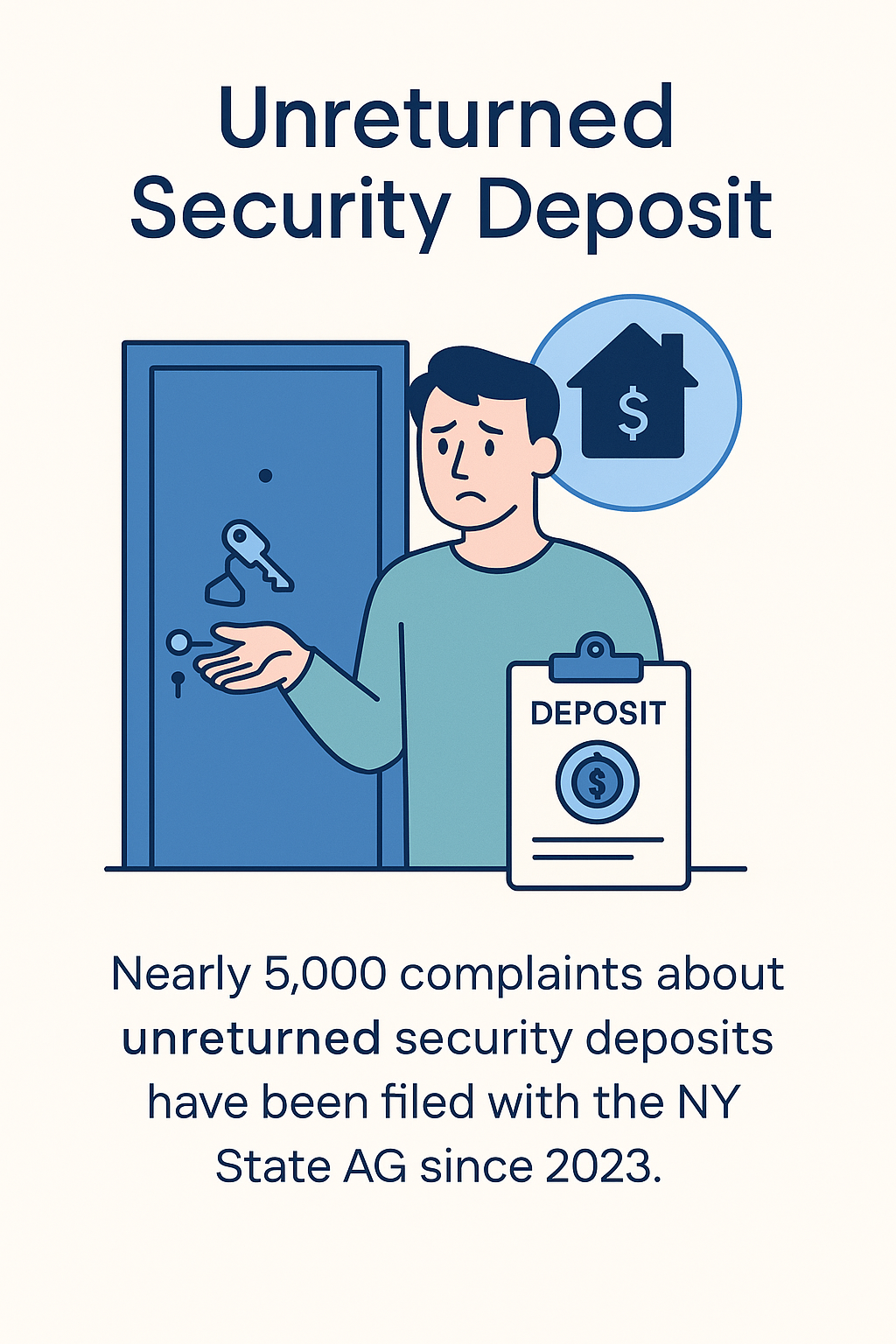 Unreturned deposits in NYC small claims