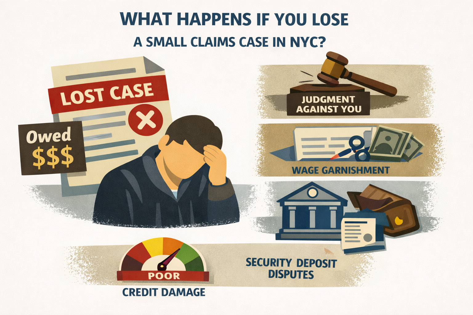 What Happens If You Lose a Small Claims Case in NYC?