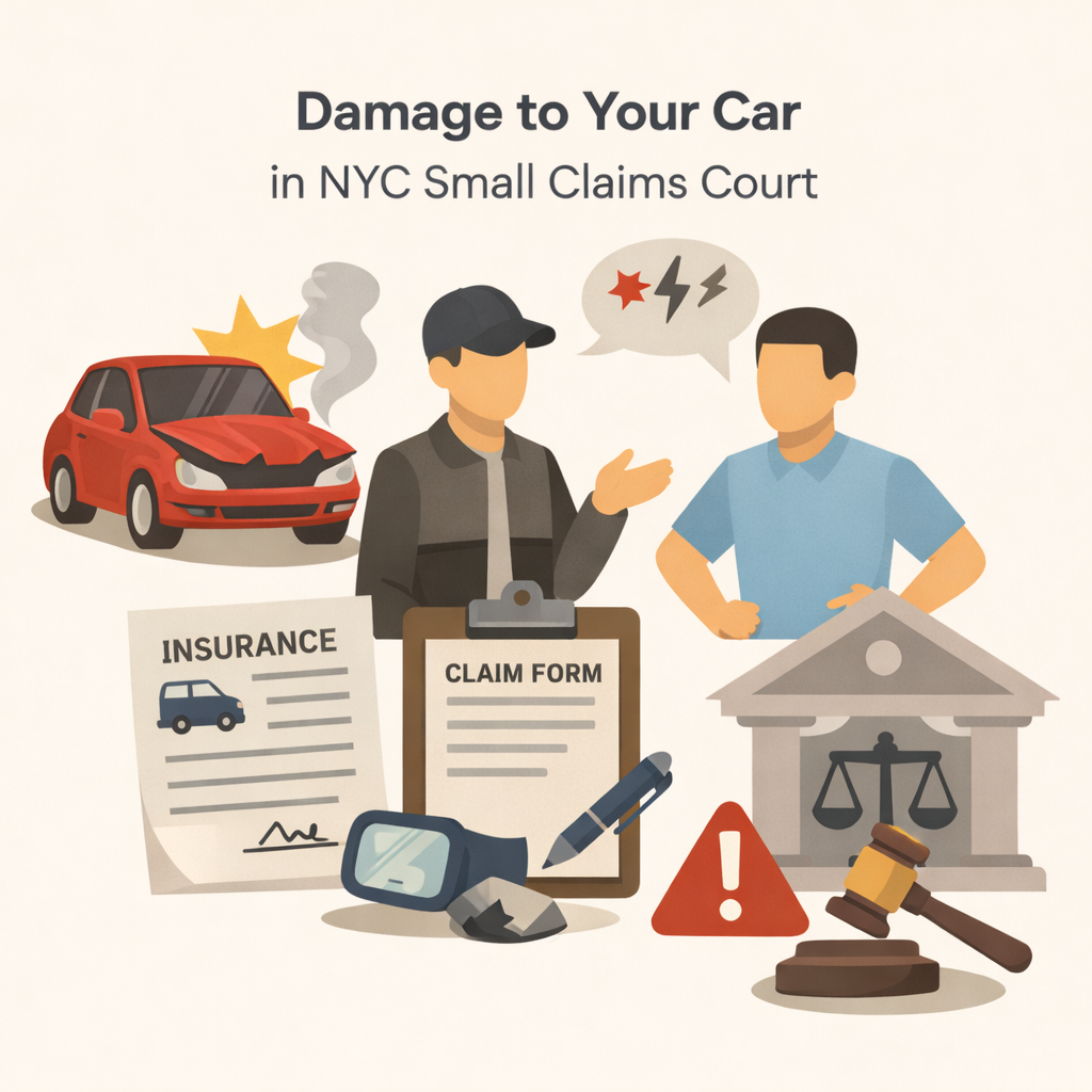 Damage to Your Car in NYC Small Claims Court
