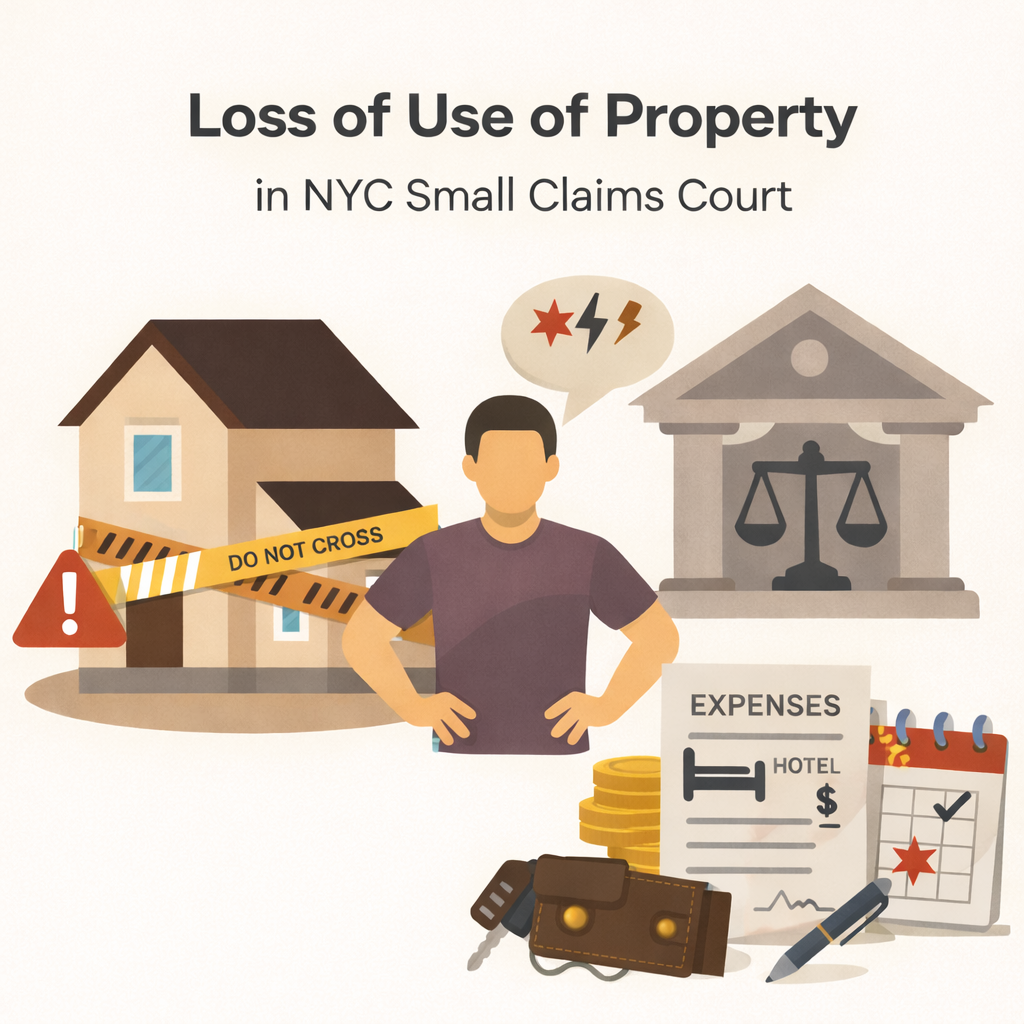 Loss of Use of Property in NYC Small Claims Court