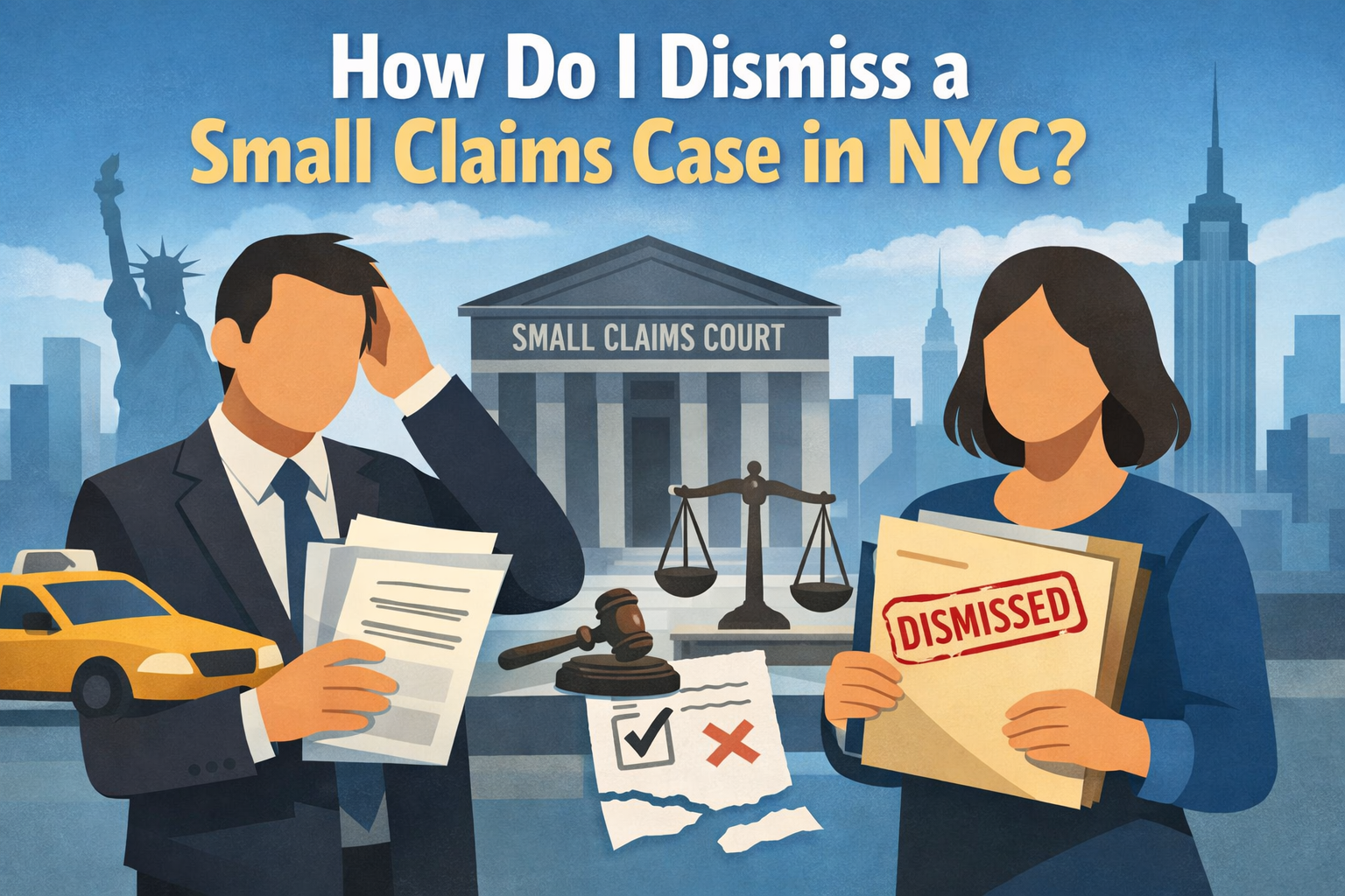 How Do I Dismiss a Small Claims Case in NYC?