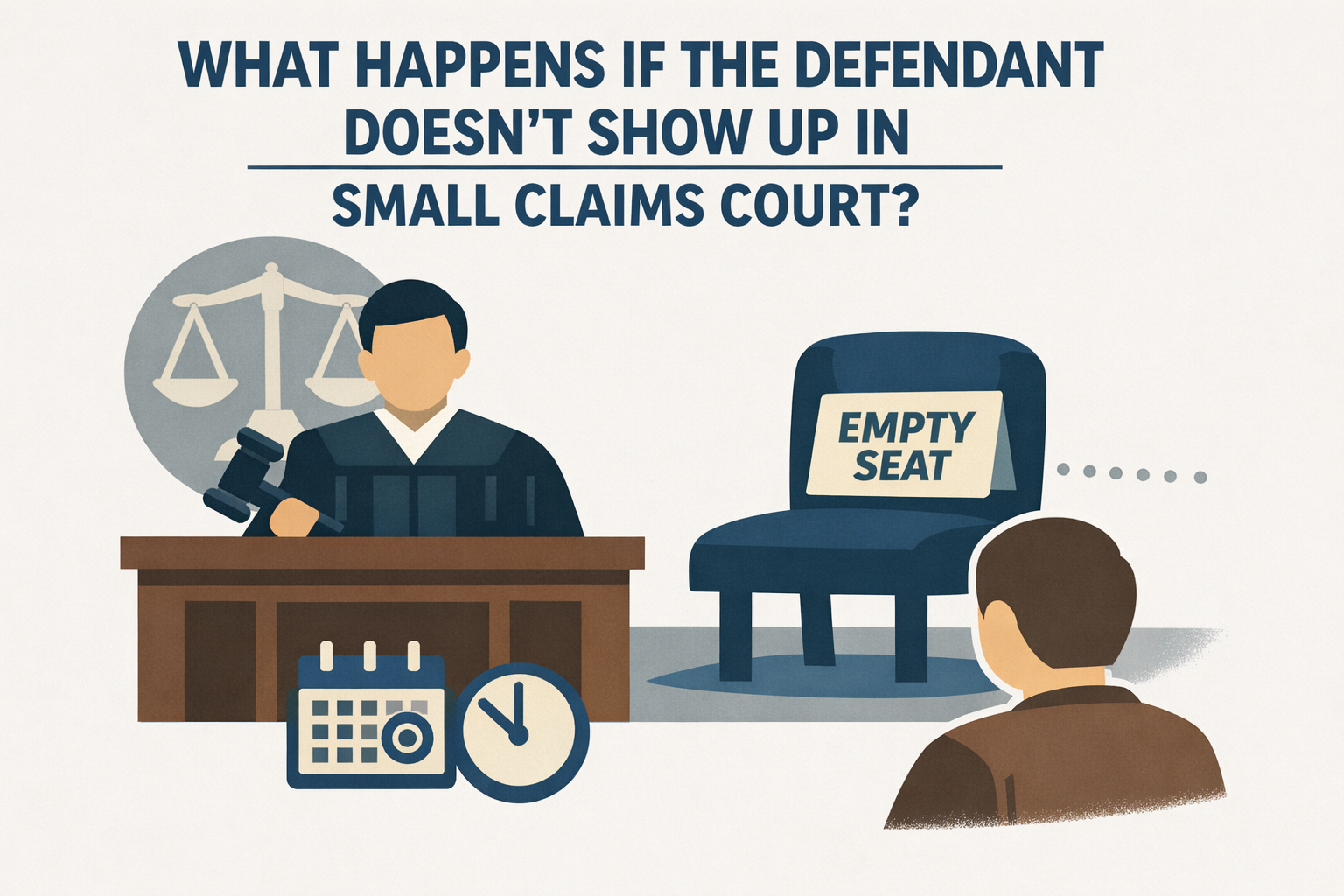 3. What Happens If the Defendant Doesn’t Show Up in Small Claims Court?