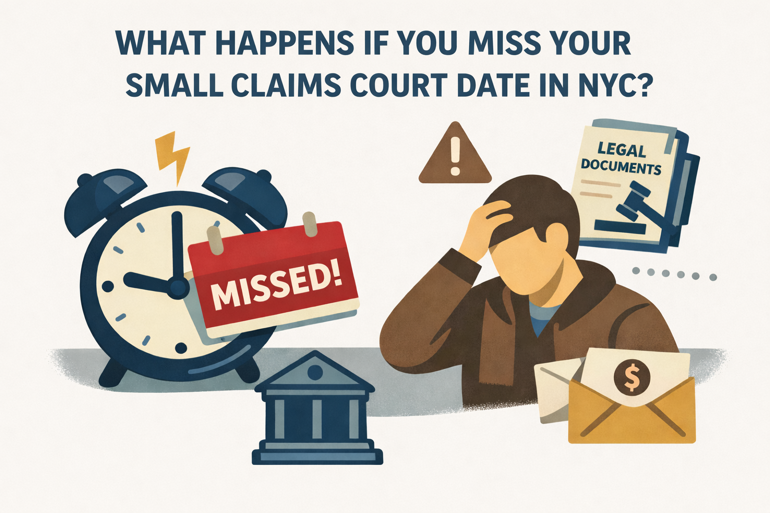 What Happens If You Miss Your Small Claims Court Date in NYC?